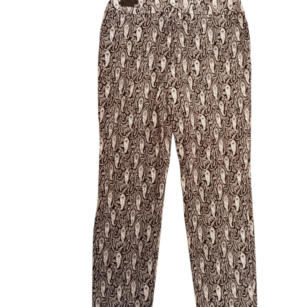 NWT High Waist Tummy Control Stretch Pull On Pants Small Petite - Picture 2 of 8